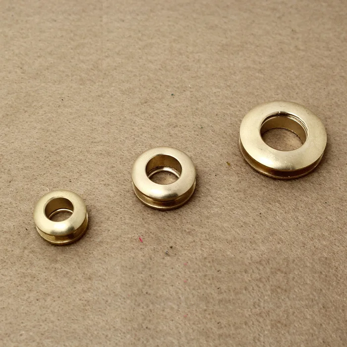 28*15mm brass gas hole screw Grommets connection eyelet DIY bag part