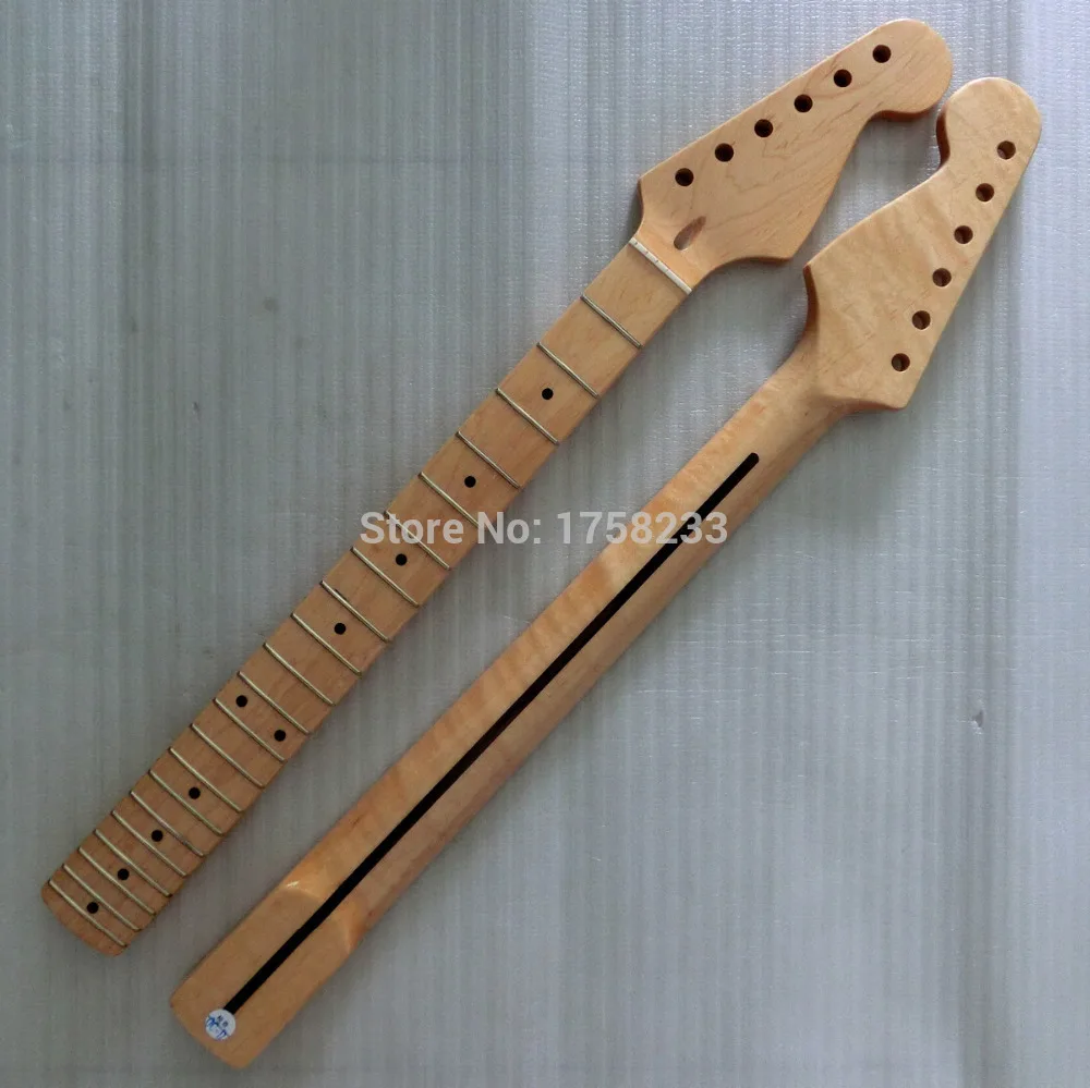 

2019 Free shipping Guitar accessories stratocaster , maple fingerplate self-shade Every light guitar neck 21 fret in stock