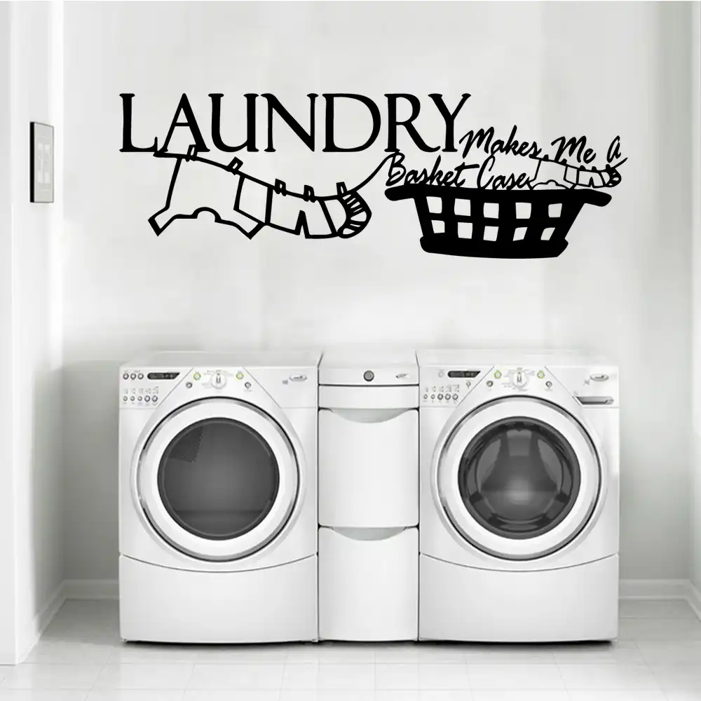 Newest Laundry Room Home Decor Wall Sticker Decal Bedroom Vinyl Art