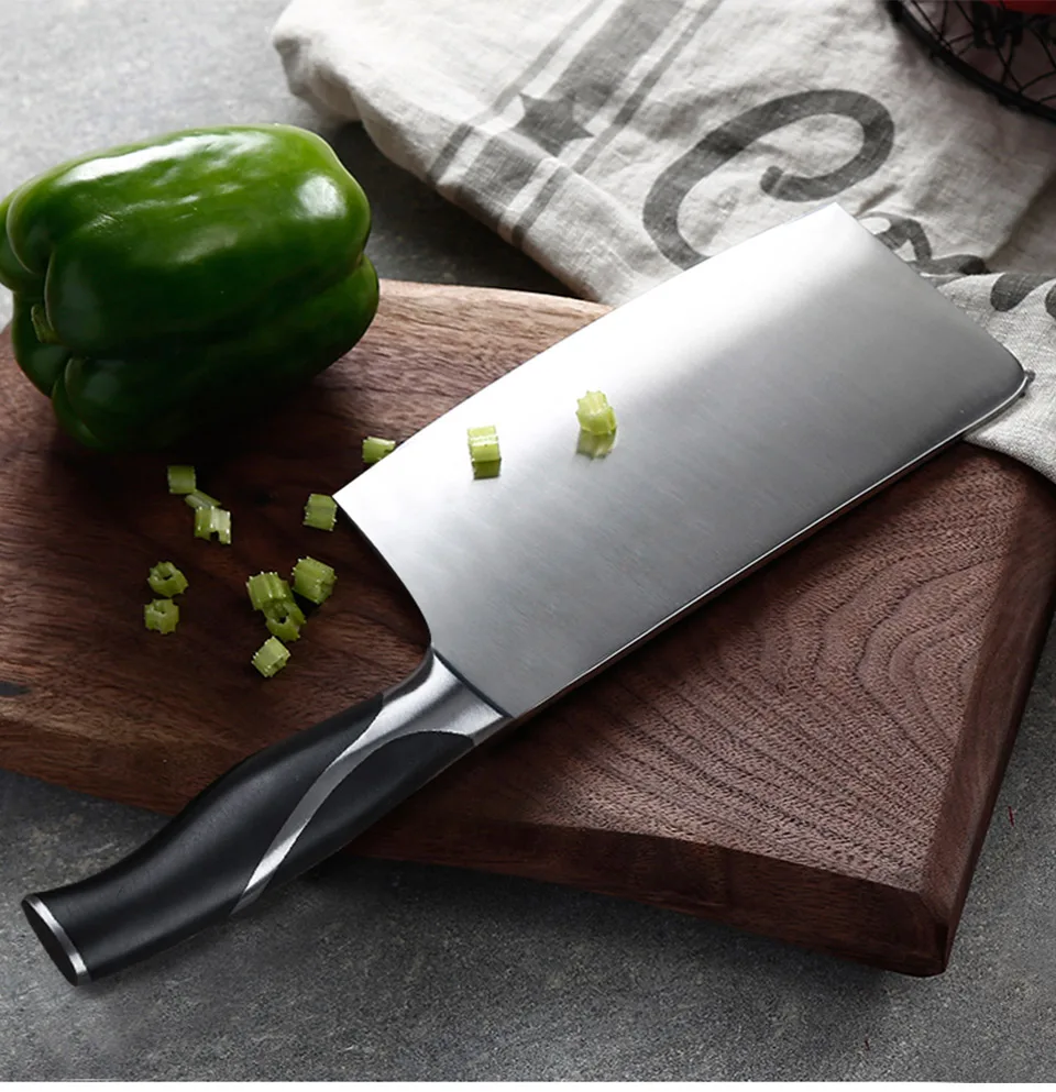 Превосходное качество китайский профессиональный мясорубка очень острый разделочный 7Cr17 кухонный нож из нержавеющей стали с ABS Handl-8"