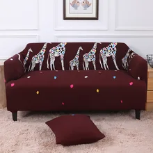 Современный мультфильм Чехлы для кресел Tight Обёрточная бумага все включено скольжению упругие Cubre диван Полотенца угловой диван крышка