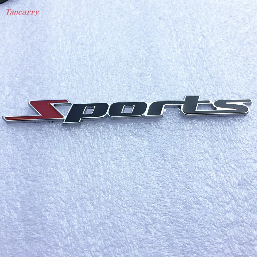 

new hot car styling 3D Word Sports Stickers for SEAT Ibiza Toledo Arosa Alhambra Exeo FR Supercopa Mii Cordoba Cupra Accessories