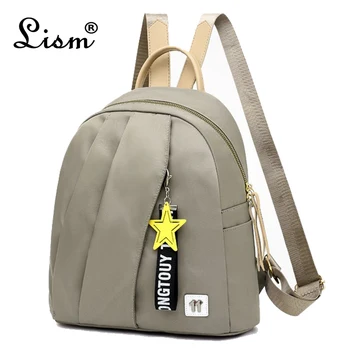 

2019 new fashion backpack ladies travel bag teenage girl bag lady shoulder bag casual wild backpack waterproof Oxford cloth