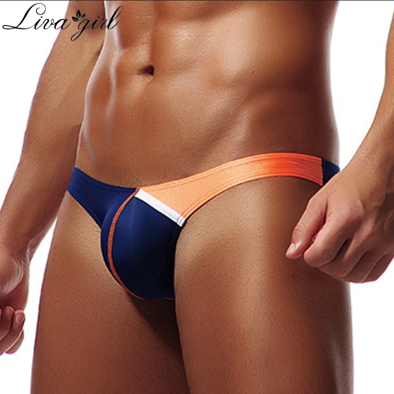 

Men Underwear Sexy Men Briefs Low Waist Underwear Male Panties Comfortable Breathable Underpants Gay Undershorts 2018 W10