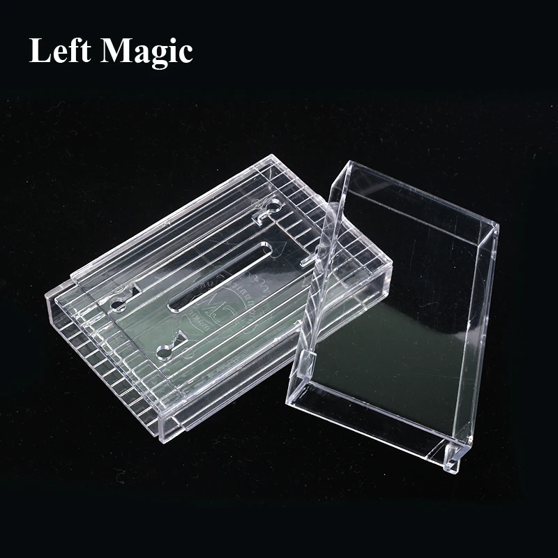 New Transparent Magic Box Magic Tricks IQ Box Cannot Be Opened Close-Up Stage Magic Props Educational Toys