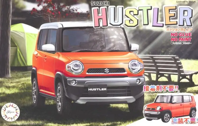 1/24 SUZUKI Suzuki Hustler (теплый оранжевый) 06601|Наборы для сборки моделей| |