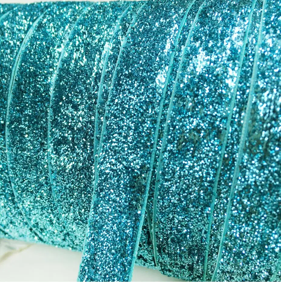 5 м/лот 15 мм блестящая бархатная лента Свадебная вечеринка Рождественский обруч-украшение для волос ручной работы подарочная упаковка для девочек DIY бантик для волос