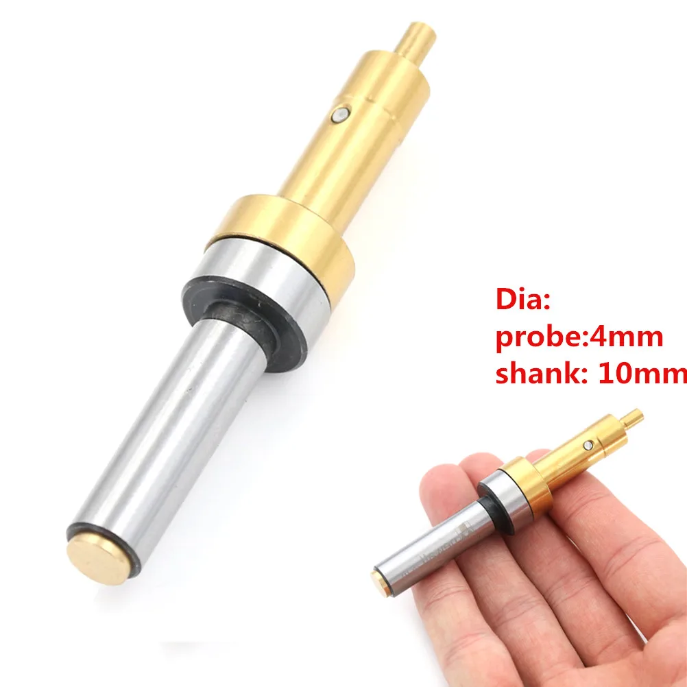 HSS Center Finder Touch Point Sensor For CNC Machine Precision Non-magnetic Mechanical Edge Finder Titanium