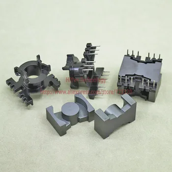 

5sets/lot PQ2620 Ferrite Magnetic Core and Plastic Bobbin Customize High Frequency Voltage Transformer