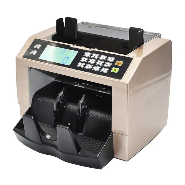 Online Multifunction Currency Counter Banknote Money Multifunction Currency Counter Banknote Money Bill Counting Machine With Uv Mg Counterfeit Detector