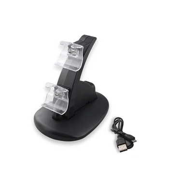 

LED Light USB Fast Charging Adapter Dock Station for Dual Xbox One Controller