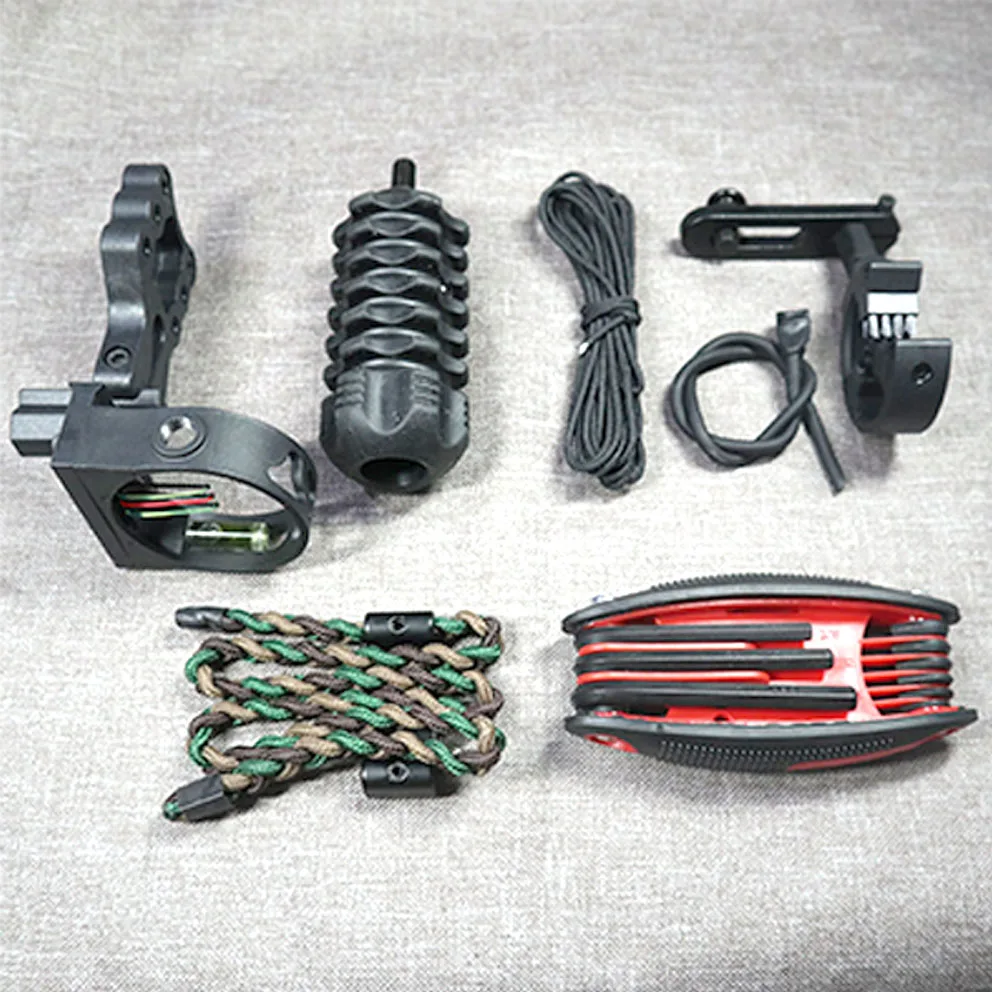

ACCMOS Archery Upgrade Combo Bow Sight Kits Arrow Rest Stabilizer for hunting Recurve/Compound Bow Accessories