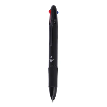 

Multicolor 4 in 1 Ballpoint Pen 0.7mm Red Green Blue Refill School Office Supply Colorful Retractable Ballpoint Pens