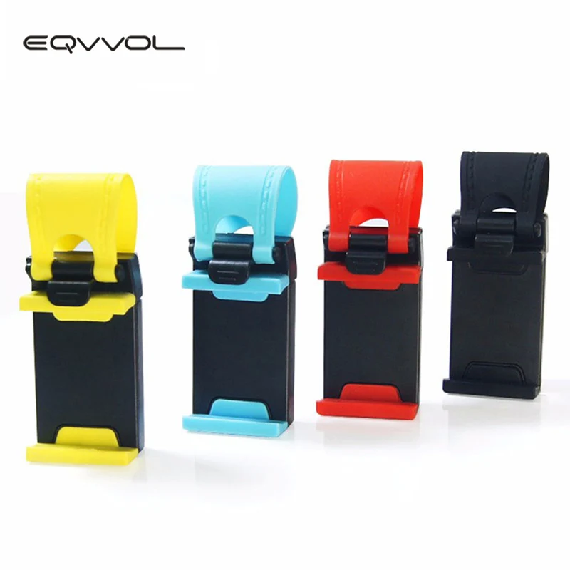 

Universal Car Holder Steering Wheel Bike Clip Mount Rubber Band Holder For iPhone For Samsung For Lenovo Mobile Phone Bracket