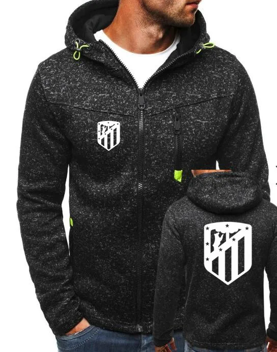 

2019 Solid color Antoine Griezmann Atletico Madrid hoodies Mens 100% cotton hoodies Summer Skateboard Hoodies, Sweatshirts