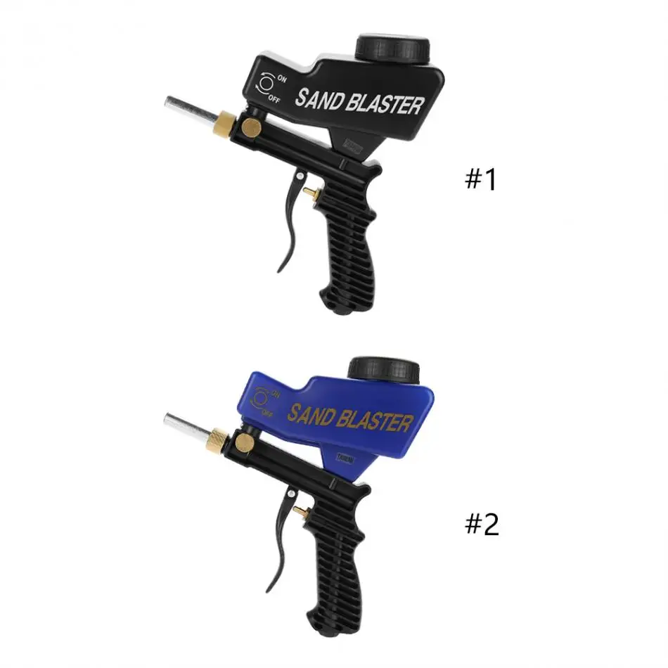 Портативный пневматический абразивный Пескоструйный пистолет для удаления пятна ржавчины автомобильные аксессуары