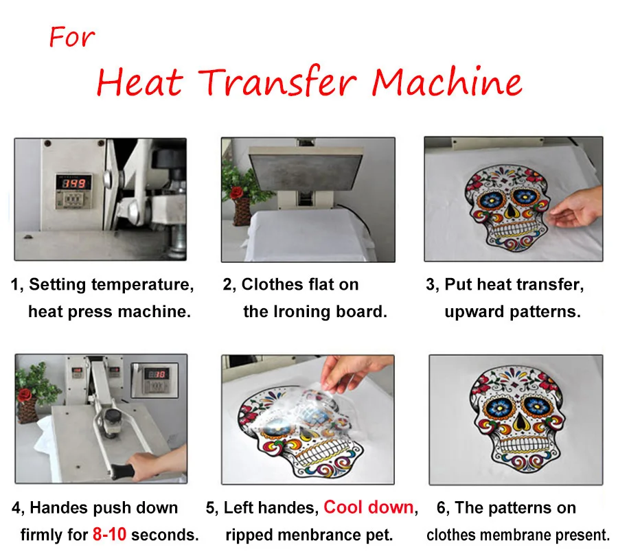 2pcs Ironing Transfers Patches Animals Heat Press Sticker for Clothes T-shirt DIY Appliques Parches Bordados Para Ropa6