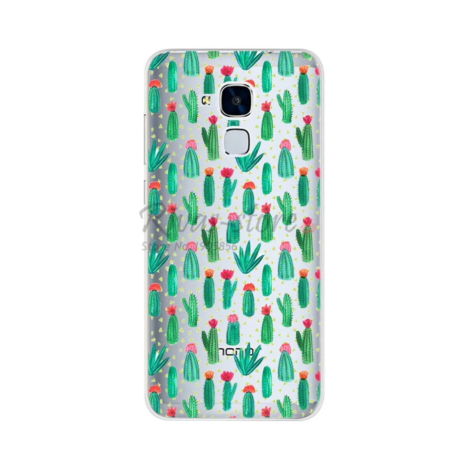 Чехол-накладка для huawei GT3/Honor 7 Lite/huawei GR5 Mini, модный Мягкий Силиконовый ТПУ чехол для телефона для huawei GT3 Fundas 5,2" - Цвет: Ярко-желтый