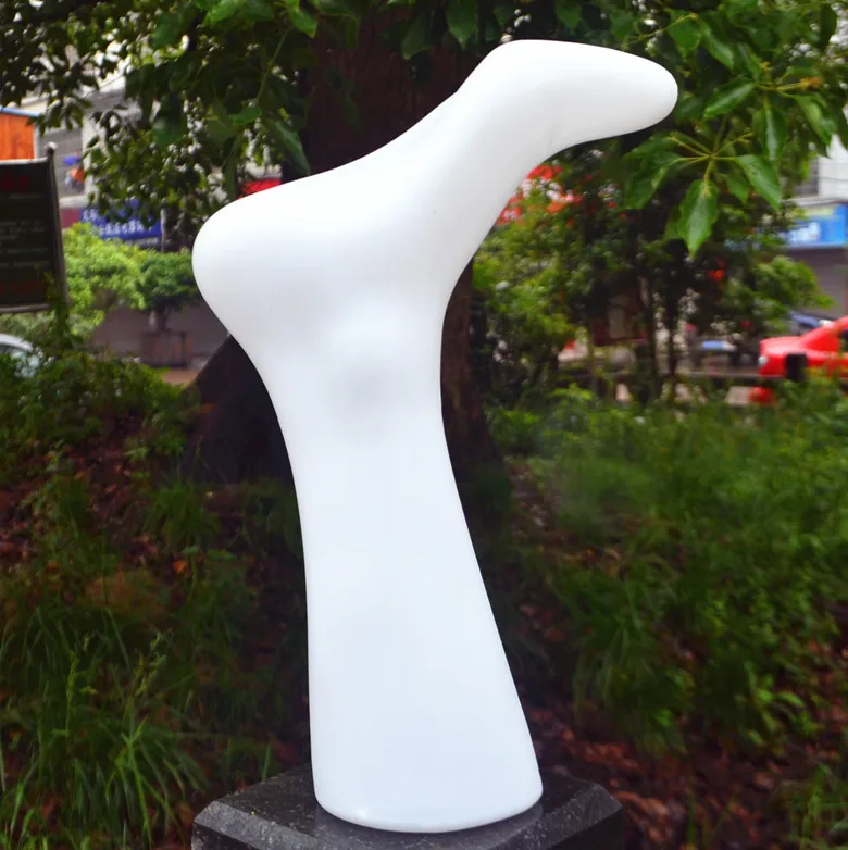 

White male Mannequin Foot Display Sock Sox Display Mold Short Stocking Model Inject Water White Women Mannequin Feet