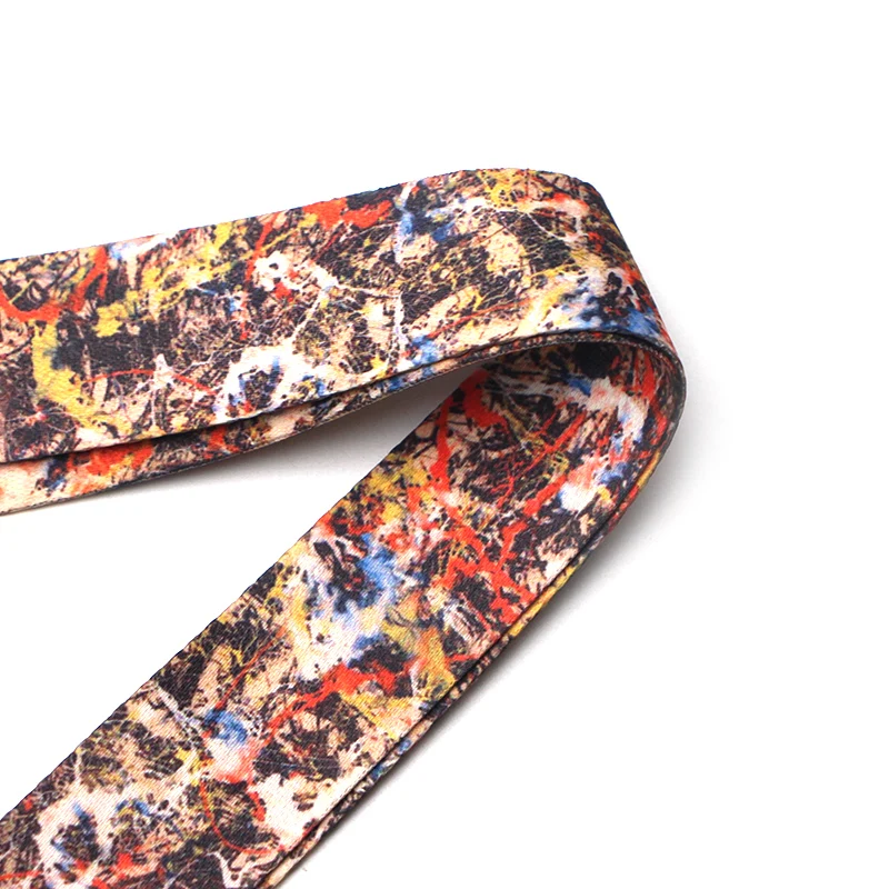 P1989 Dongmanli Jackson Pollock Lanyards для ключей, ID карт, проездных, для спортзала, мобильного телефона, USB держатель Бейджа, висячий канат, Lanyard