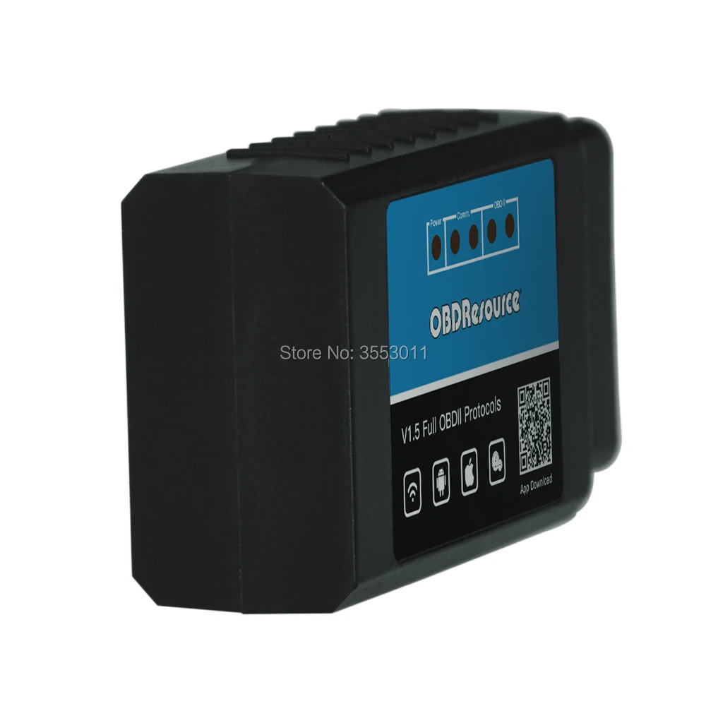 ELM327 OBD2 Wi-Fi V1.5 ELM 327 PIC18F25K80 12V автомобильный диагностический инструмент OBD II адаптер автоматический считыватель кода для BMW Mercedes Vag Porsche