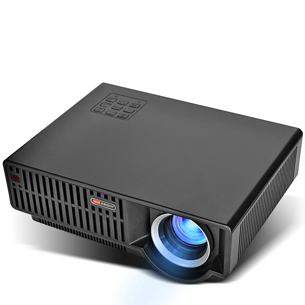 

Mini WIFI Smart Projector Home Cinema Theater 1080p HD Movie HDMI Optional Bluetooth Wireless WIFI Beamer