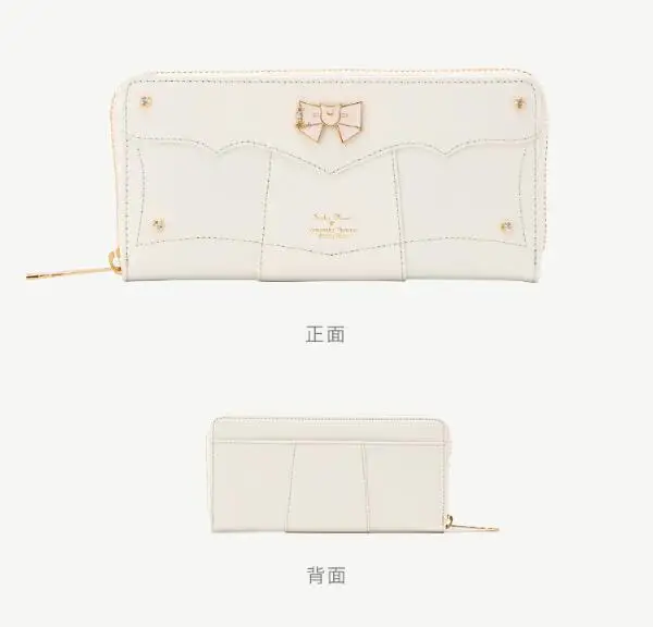 1 шт. Kawaii Сейлор Мун дизайнерский кожаный Длинный кошелек женский японский модный бренд Дамский кошелек на молнии прекрасная сумочка клатч