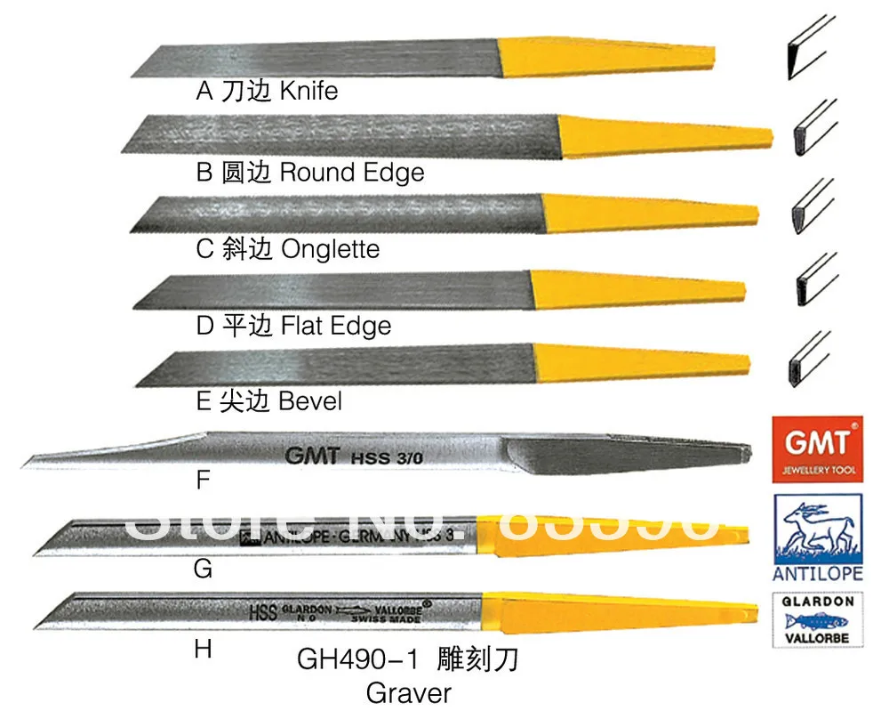 Бесплатная доставка 8 шт. серьезнее, гравировка нож, Гравировальный нож, ювелирные изделия гравировальный резец, ювелирные изделия