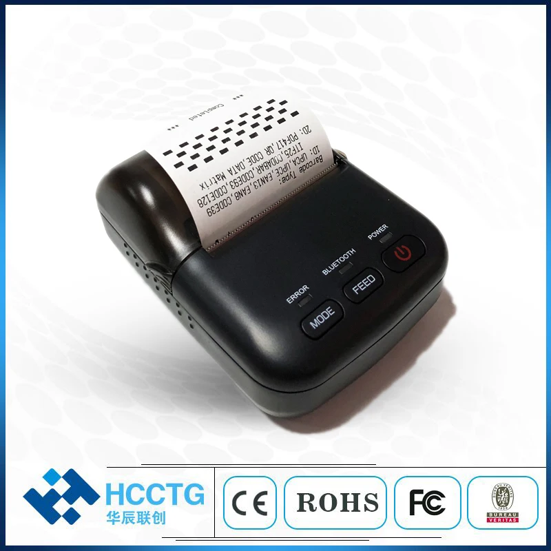 

58mm bluetooth Mobile Mini Thermal Printer with battery HCC-T12