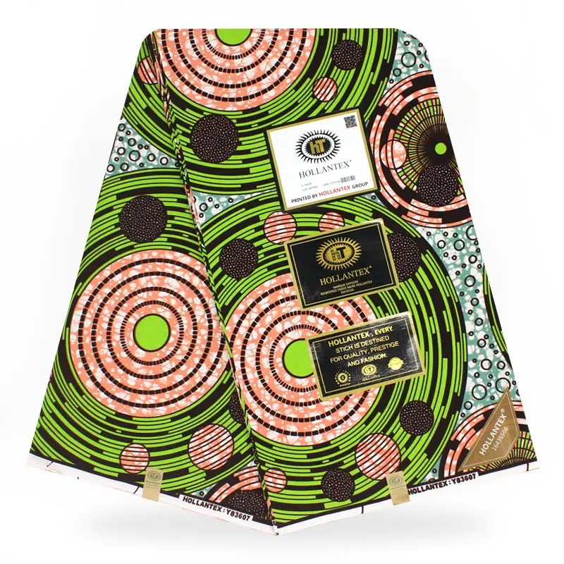 ankara fabric african real wax HOLLANTEX prints fabric ankara java wax HOLLANTEX african print fabric for dress H180510
