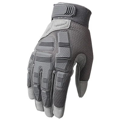 Wolf Gray Тактические перчатки для пешего туризма, велоспорта, полный палец, Guantes, военные, армейские, для стрельбы, страйкбола, для велосипедного боя, для охоты, защитные перчатки для мужчин - Цвет: Wolf Gray