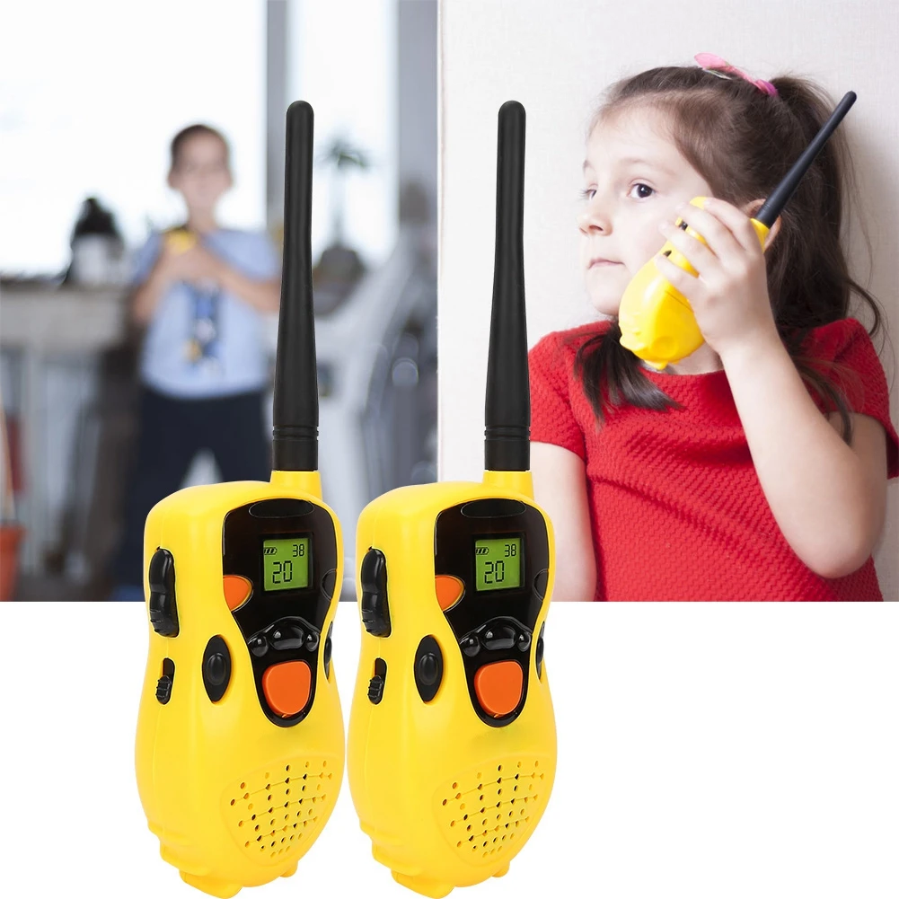 

2019 Kids Intercom Electronic Walkie Talkie Phone Toy Kid Child Mini Handheld Gadget Portable Two-Way radio interphone wireless