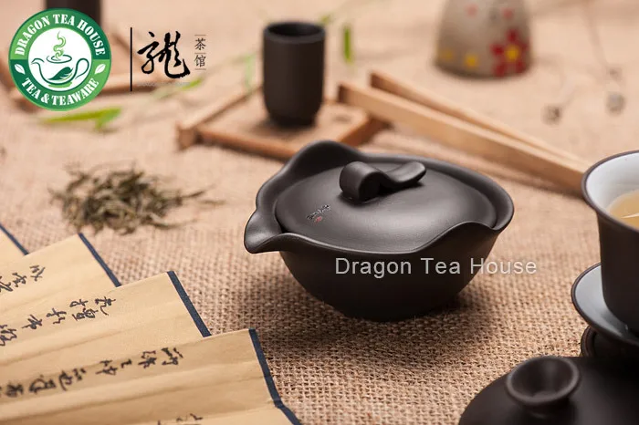 Burn-proof Исин темно-коричневой глины Gaiwan 100 мл 3.5 унц