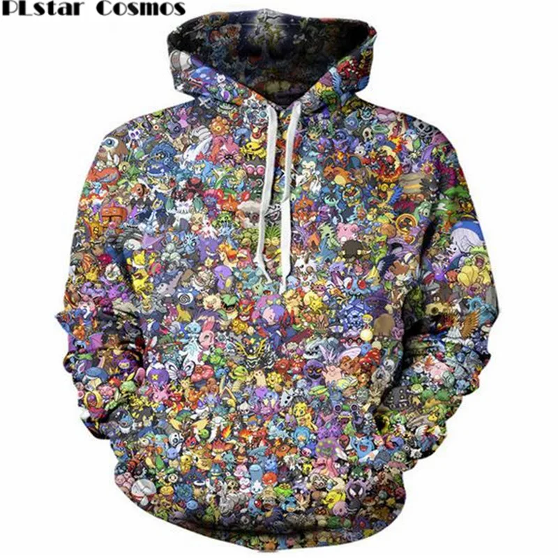 pokemon 3d hoodie