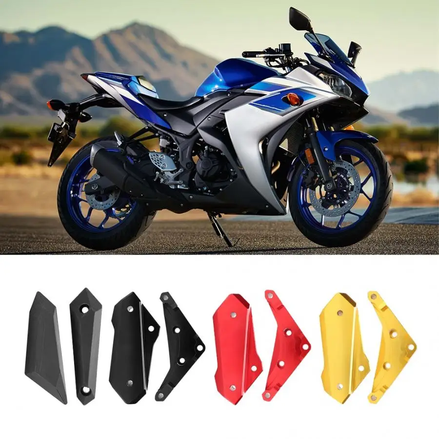 4 шт. защита двигателя Ползунки Краш-пад Защита подходит для Yamaha YZF R3 14-17 Защита двигателя автомобильные аксессуары