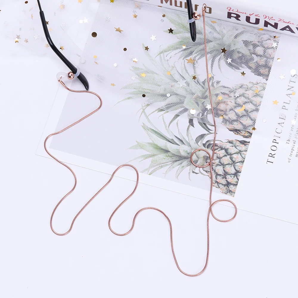 

New Arrival Retro Eyeglasses Chain Reading Glasses Metal Cords Sunglasses Spectacles Holders Optical Frames Rope
