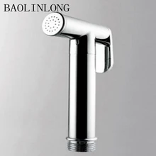 BAOLINLONG Style Brass Double Mode Toliet Bidet Hand Held Portable Bidet Sprayer Shattaf Toilet Shower head Spray Set BAOLINLONG Style Brass Double Mode Toliet Bidet Hand Held Portable Bidet Sprayer Shattaf Toilet Shower head Spray Set