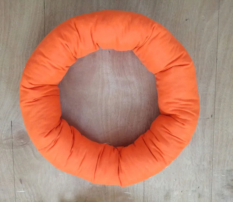 

Baby Pillows Photography Props O-Ring Basket Nest Stuffing Pillow Round Background Filler A105 Cotton Newborn Baby Cushions Gift