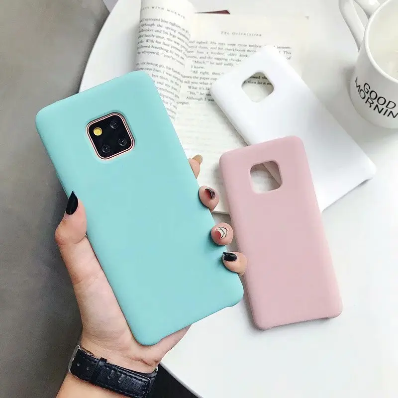 Силиконовый чехол для huawei mate 20 Pro, мягкий чехол из ТПУ для телефона huawei mate 20 Pro, тонкий противоударный защитный чехол