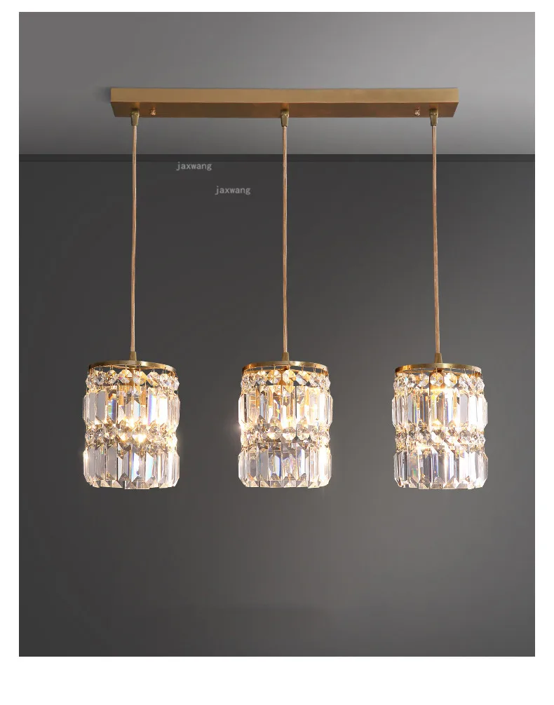 Modern Pendant Ceiling Lamps Crystal LED Living Room Kitchen Pendant Lamp Lights Chandelier Pending Lighting Decor Hanging Light