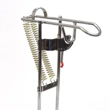 2017 Steel Automatic Double Spring Angle Fishing Pole Tackle Bracket Anti-Rust Steel Fishing Bracket Rod 420g Holder Accessories