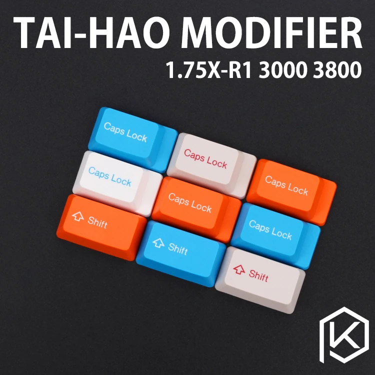 Taihao abs doubleshot колпачки модификатором 1.75u переключения 3800 3850 3000 3494 1865 1869 1800 mx2.0 capslock цвет r1 r2