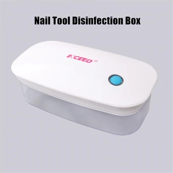 

YKS-208 UV Esterilizador Disinfection With Battery Sterilizer For Manicure Box LED Cosmetic Nails Make Up Cleaning Storage Box
