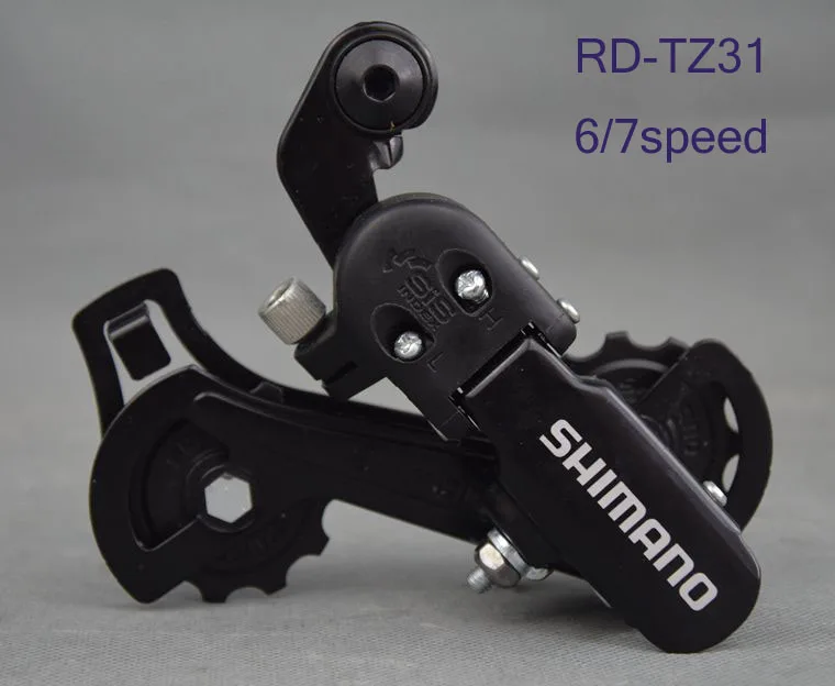 SHIMANO MTB دراجة دراجة أجزاء RD-TZ31 دراجة دراجة هوائية جبلية MTB 6-7-8 سرعة دراجة انتقال الخلفية شحن مجاني