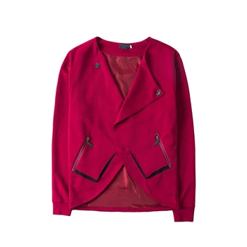 

2019 Designer Clothes Jacket Men Fashion Casual Loose Mens Jacket Streetwear Wind Breaker Single Button jackets Hot Man Coats