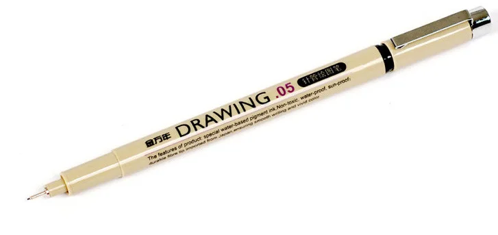 8 шт. эскиз ручка для черчения эскиз чернила художественный Маркер ручки для крючка линия живопись ручка 0,05-0,8 мм