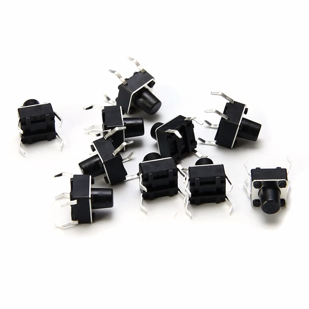 140pcs Miniature Momentary Tact Pushbutton Switch 14 Types Tactile Push Button Switches Mayitr
