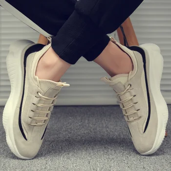 

men shoes summer sneakers 2019 new Korean version casual height increase small white shoes comfortable men's sports shoes