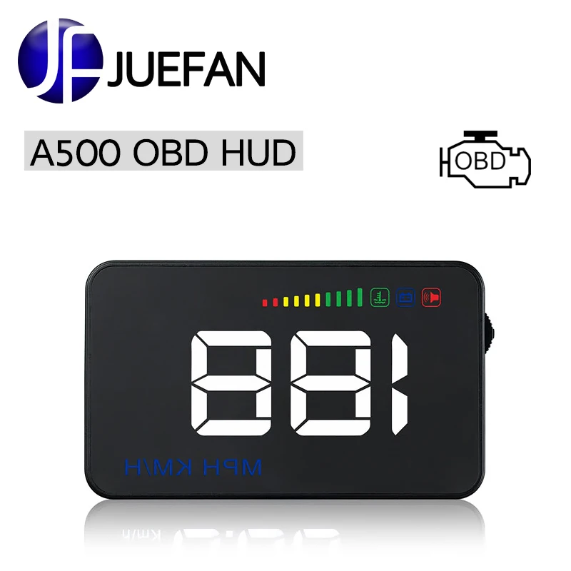 

Automatic switch ActiSafety Head Up Display Movie 3.5 "Windshield HUD Projector OBD2 Cable Car A500 HUD Head-Up Display