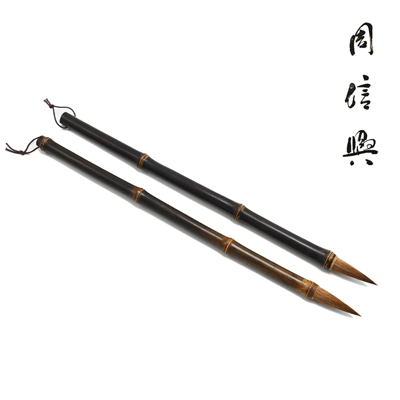 Pincel de pintura china Natural de bambú de palo de caballo de pelo normal de escritura de caligrafía cursiva pincel pluma pintura caligrafía Pincel de pintura china Natural de bambú de palo de caballo de pelo normal de escritura de caligrafía cursiva pincel pluma pintura caligrafía